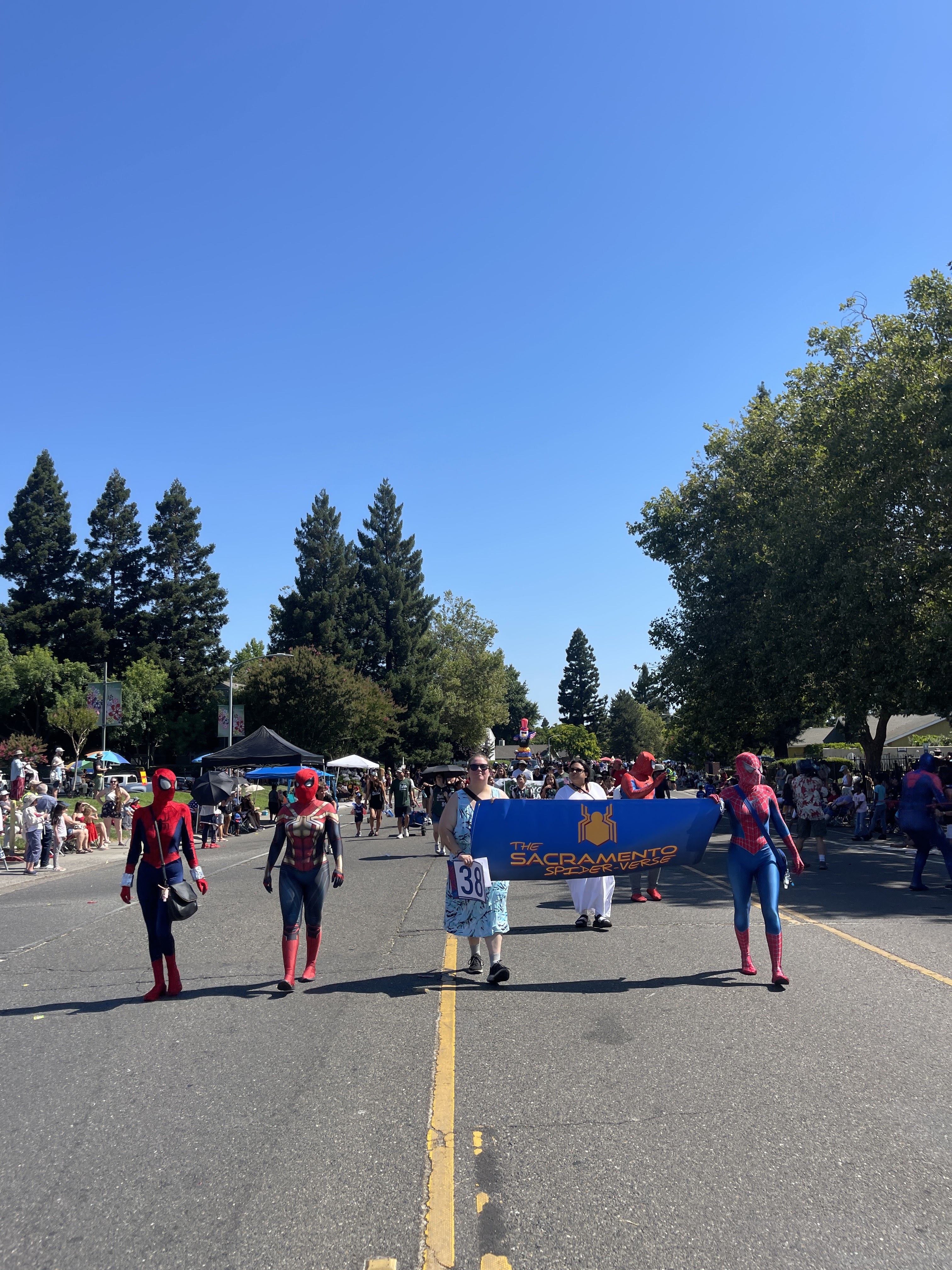 Costumed participants in the 2022 parade